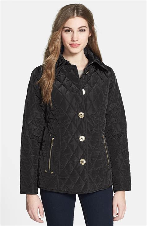 michael kors quilted outerwear women